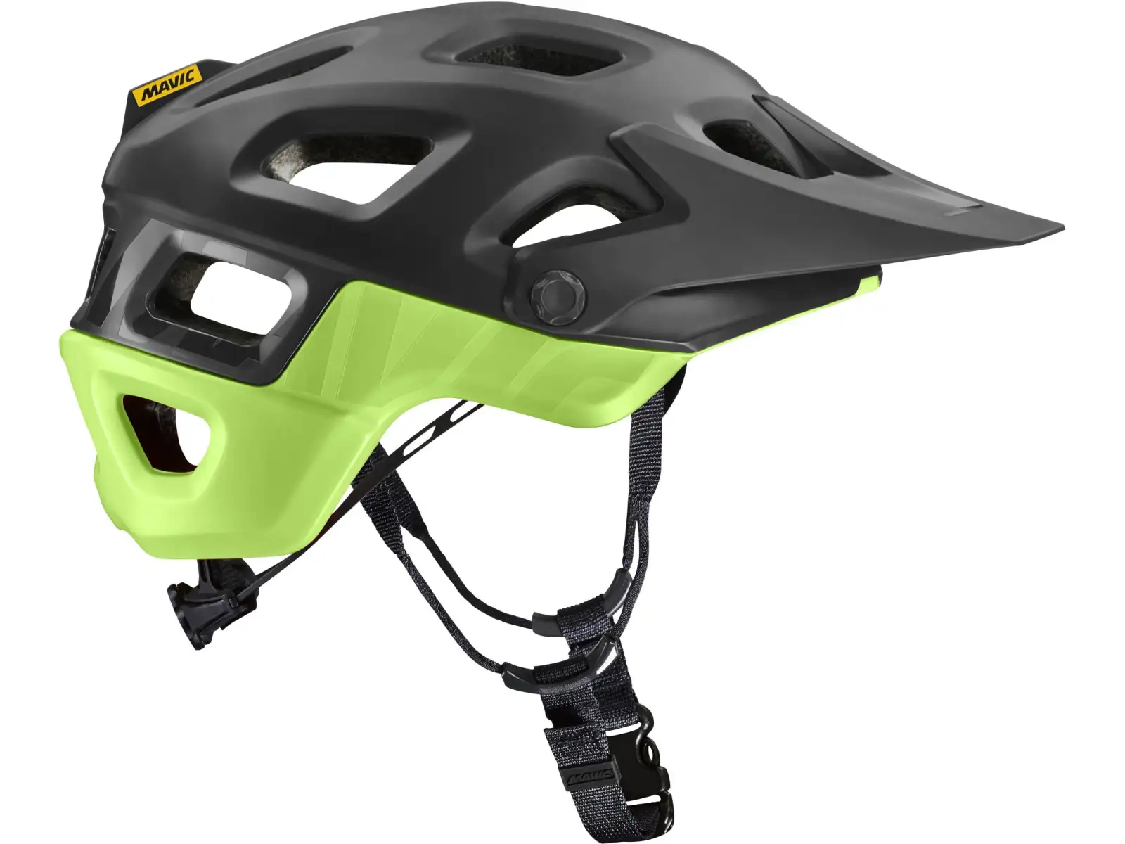 Mavic Deemax Pro Mips MTB Helm Schwarz/Grün