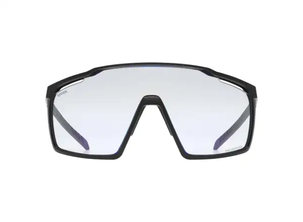 Uvex MTN Perform V Sonnenbrille Black Matt/LTM. Blue