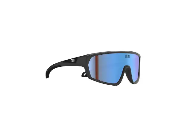 Neon Raptor Brille Black Matt Mirror Blue Cat 3