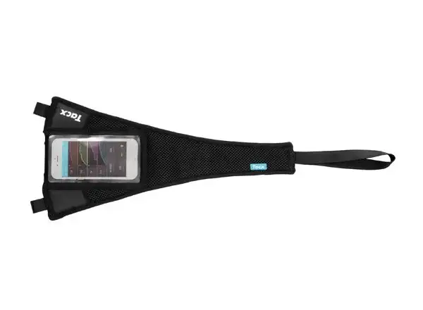 Tacx T2931 Schweißschutz für Trainer mit Smartphone-Tasche