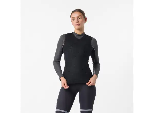 Castelli Gold Days Damen-Mittelschicht ärmellos Black