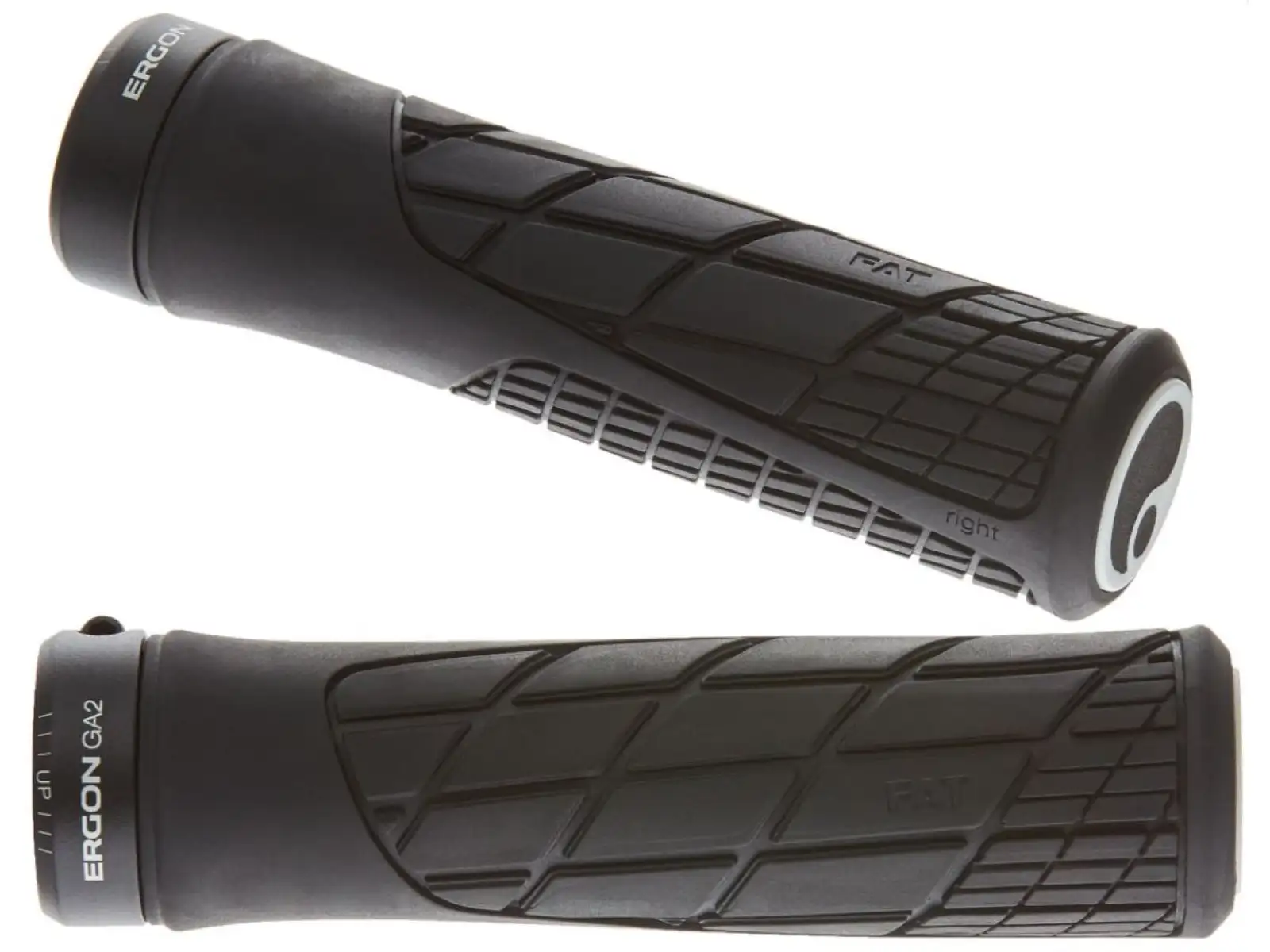 Ergon GA2 Fat schwarze Griffe