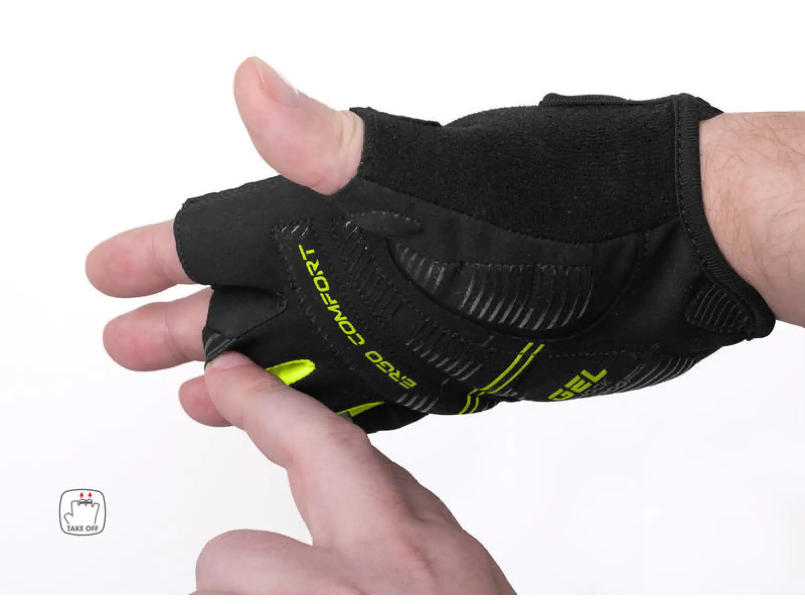 Etape Speed 2.0 Handschuhe – Schwarz/Gelb Fluo