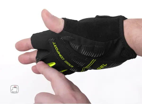 Etape Speed 2.0 Handschuhe – Schwarz/Gelb Fluo