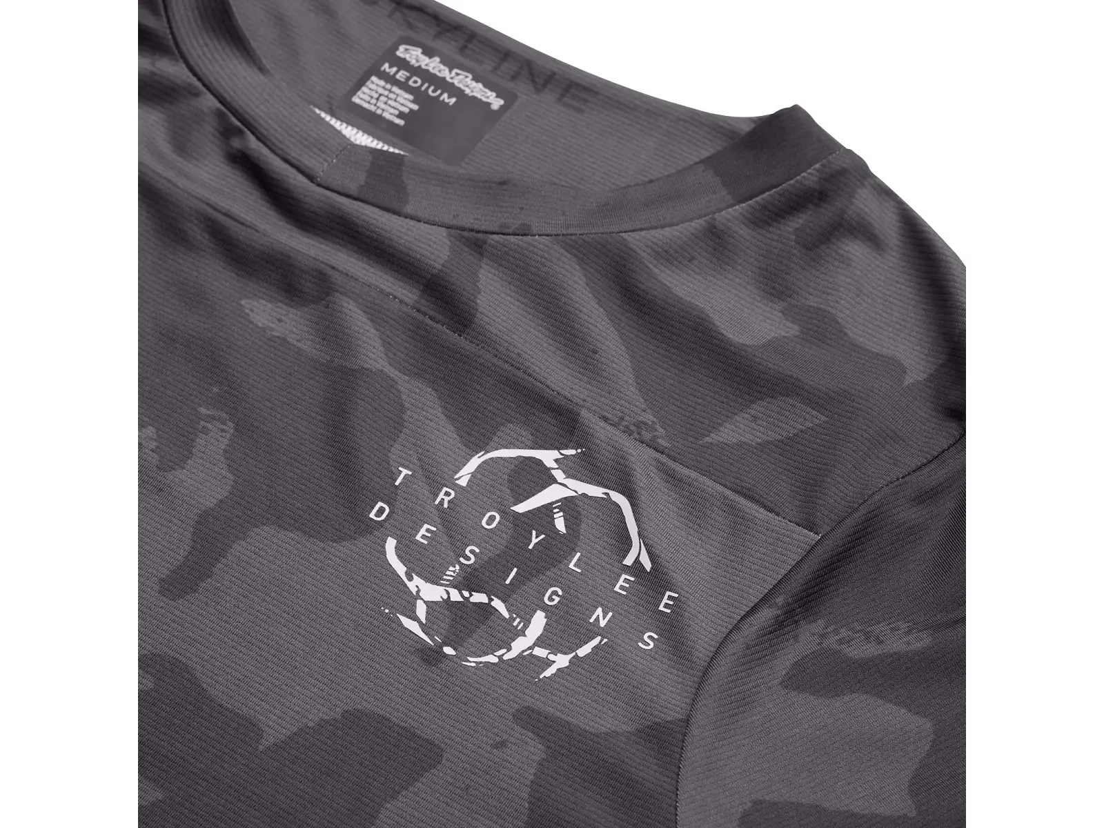 Troy Lee Designs Skyline Trikot Kurzarm Shadow Camo Carbon MUSTER