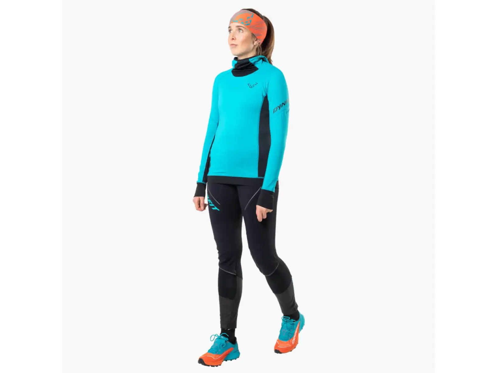 Dynafit Alpine Damen Funktions langarmshirt Ocean