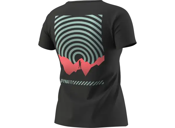 Dynafit 24/7 Graphic Damen T-Shirt Kurzarm Black Out