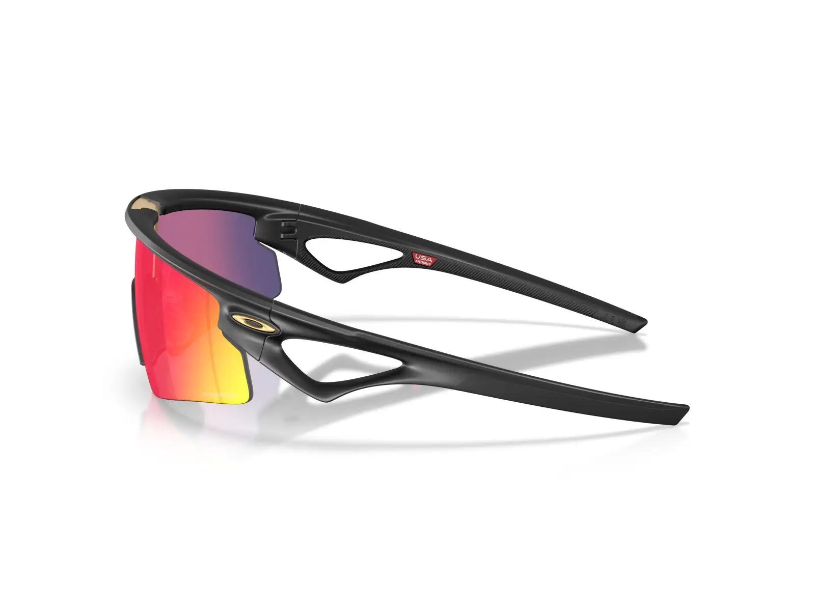 Oakley Sphaera Strike Sportbrille Matte Black/Prizm Road