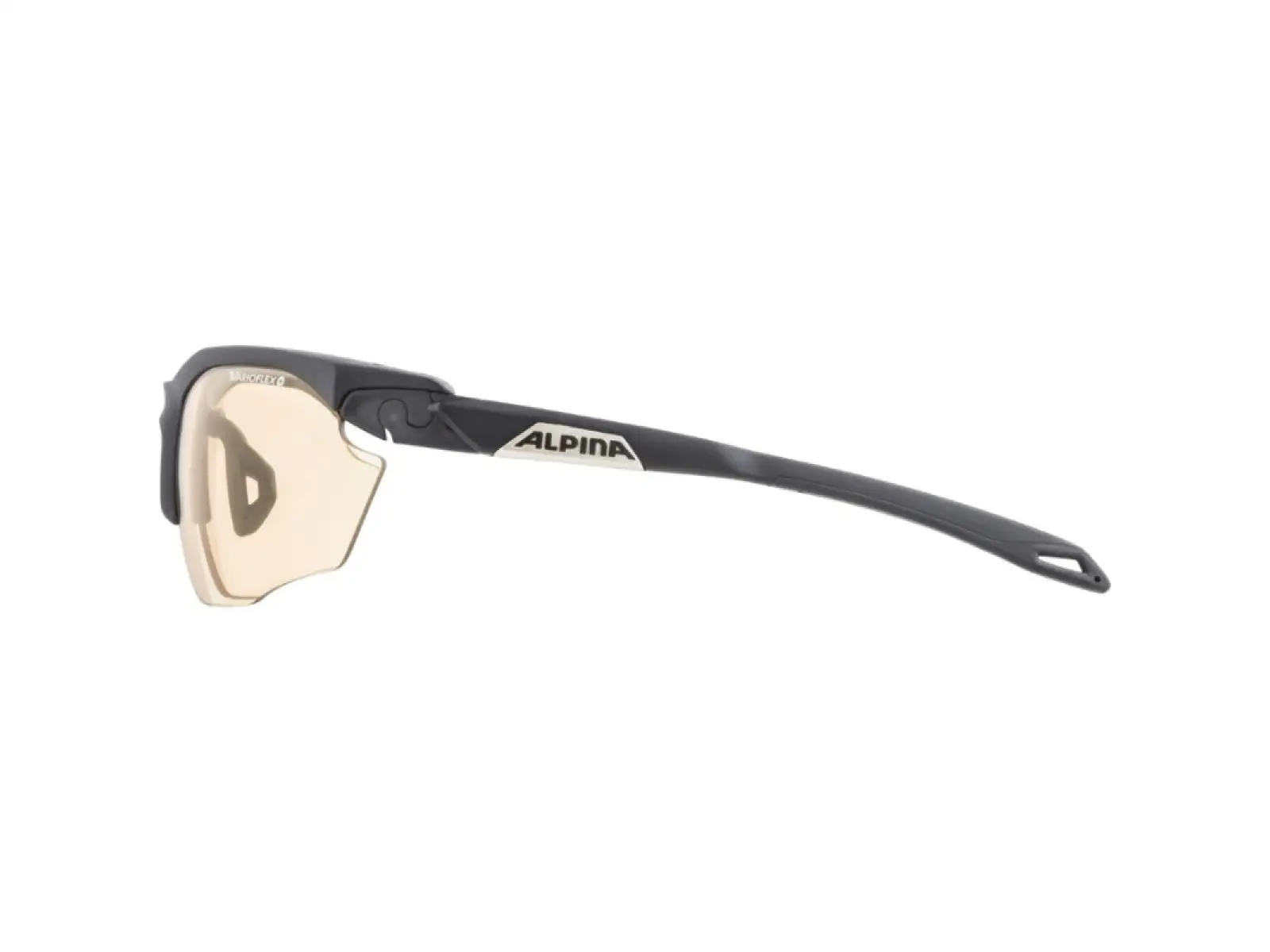 Alpina Twist Five HR VL+ Brille Black Matt