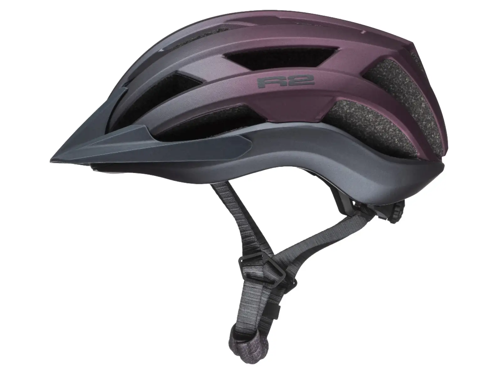 R2 Explorer Fahrradhelm blau/violett