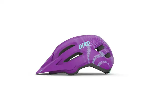 Giro Fixture II Youth Kinderhelm Mat Purple Ripple