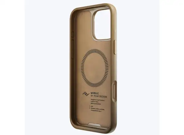 Peak Design Mobile Everyday Clarino Case für iPhone 16 Pro Max Handyhülle Tan