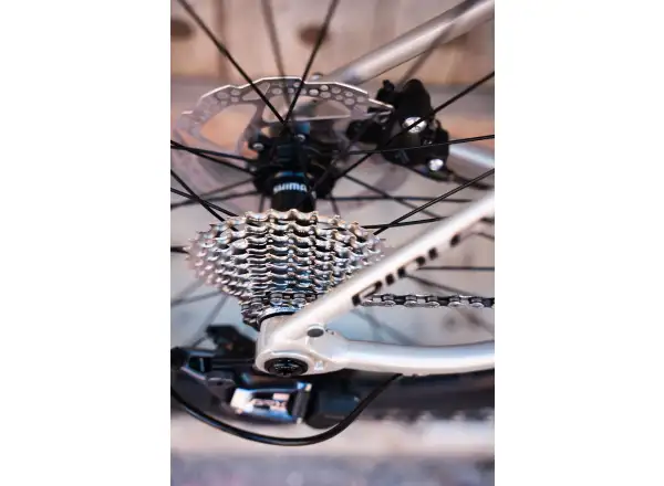 Ridley Grifn A GRX400 Gravelbike Chain Silver Gray