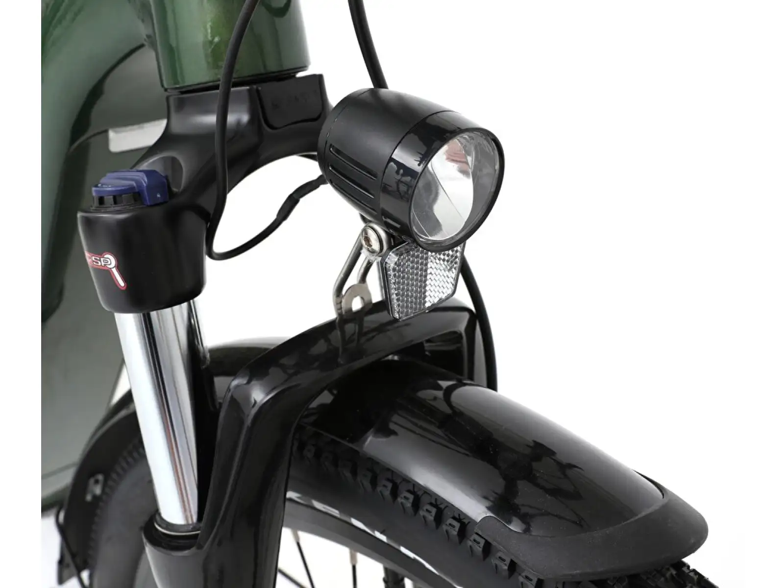 CANULL City 2 720 Wh Tiefeinsteiger E-Bike forest green