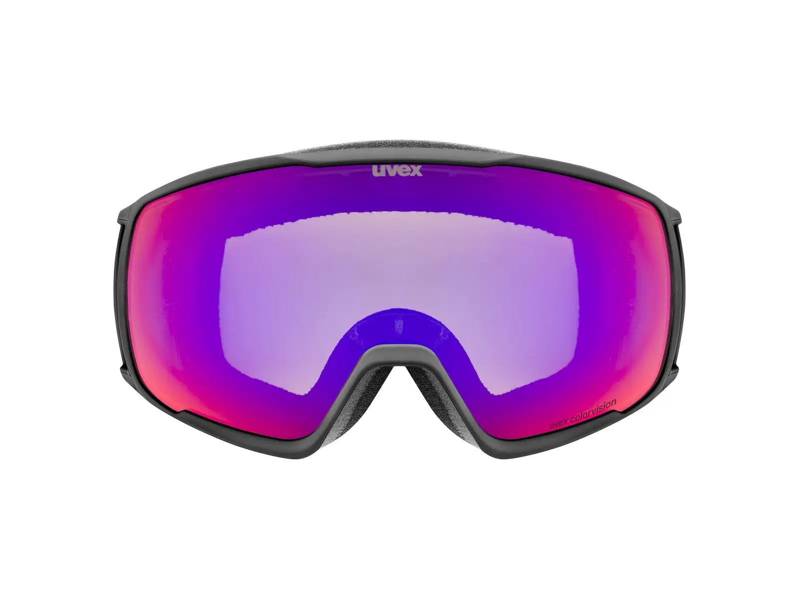Uvex Vitorious Small CV Skibrille black matt/ruby - green