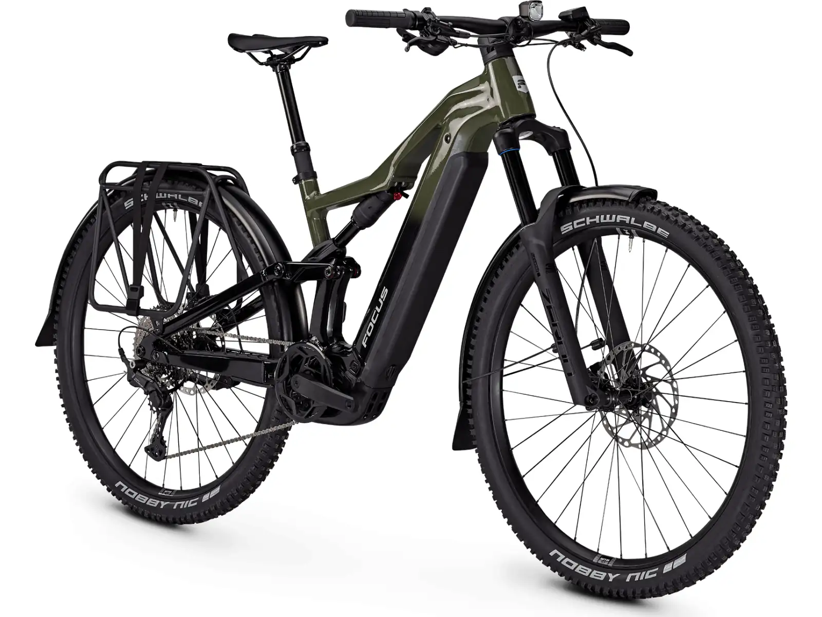 Focus E-Mountainbike – Thron2 6.7 EQP 800 Wh Urbangreen/Magicblack