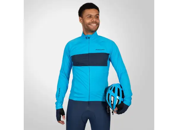 Endura FS260-Pro Jetstream Herrentrikot Langarm Ink Blue