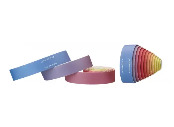 Ciclovation Poly Touch Lenkerband Ombre Rainbow