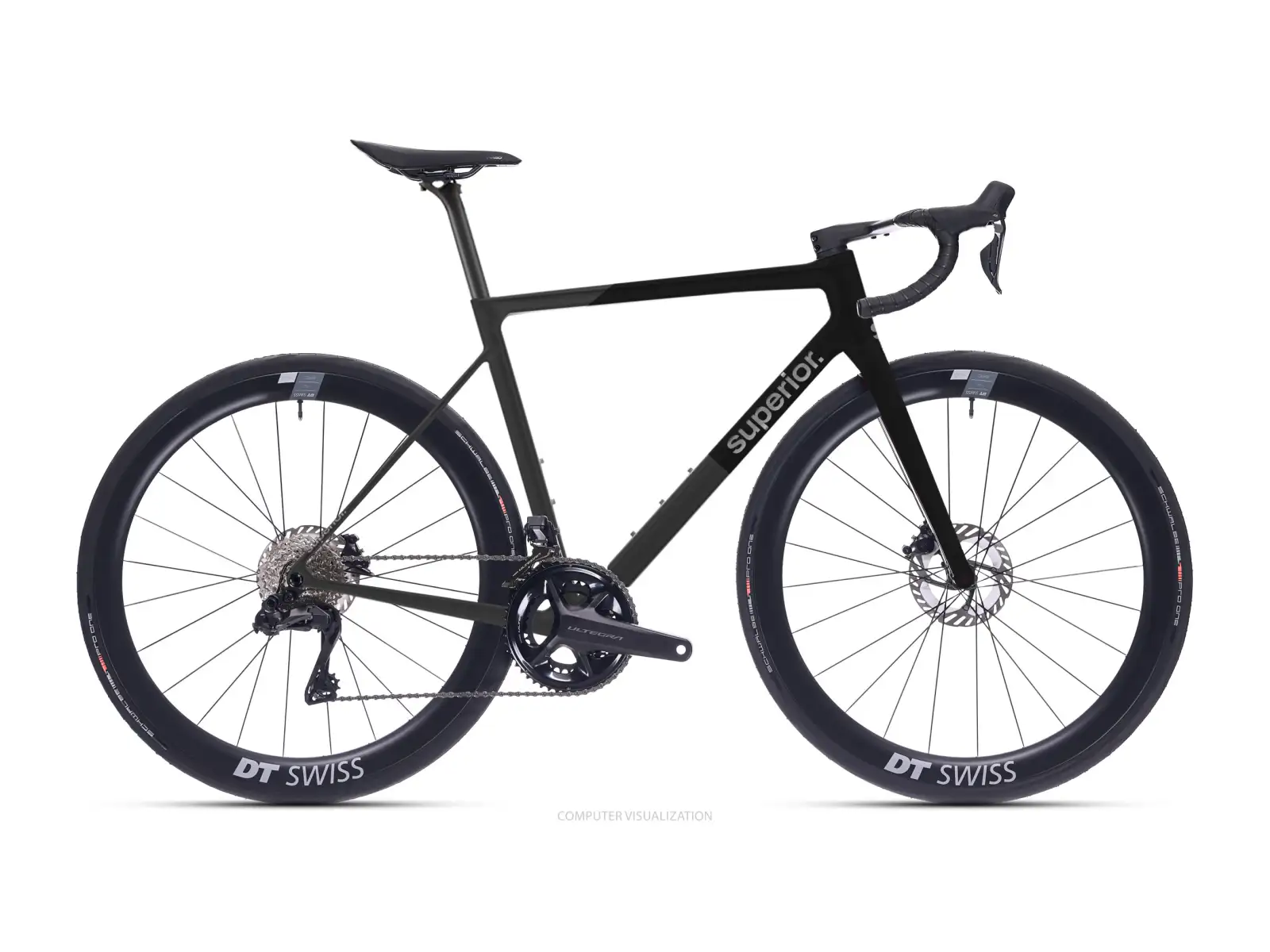 Superior RR 9.6 Rennrad Matte Carbon / Black