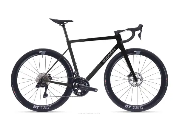 Superior RR 9.6 Rennrad Matte Carbon / Black