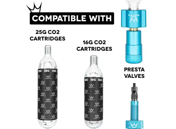 Peatys Holeshot CO2 Pump Head Schiefer