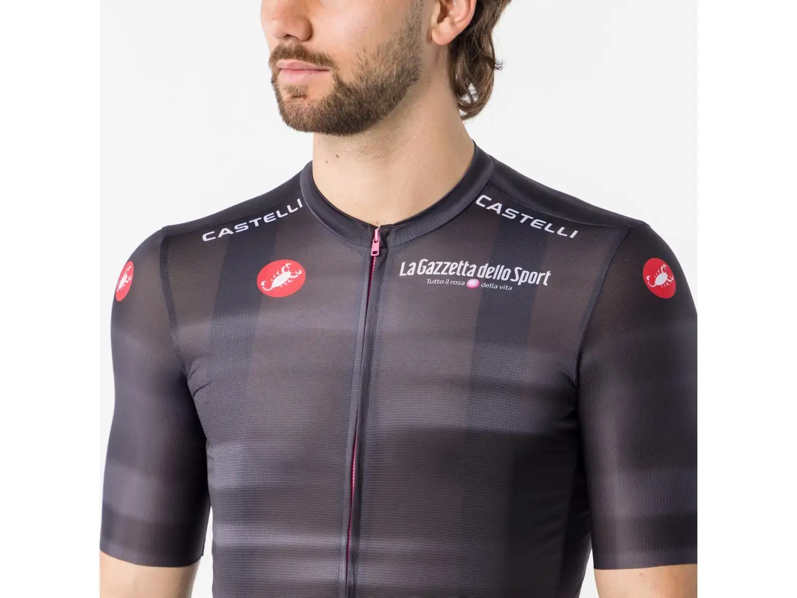 Castelli Giro109 Competizione 4 Herren-Trikot Kurzarm Nero