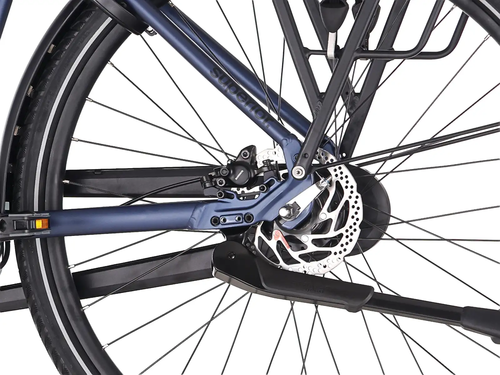 Superior eMOVE 6.0 City-E-Bike Matte Blue