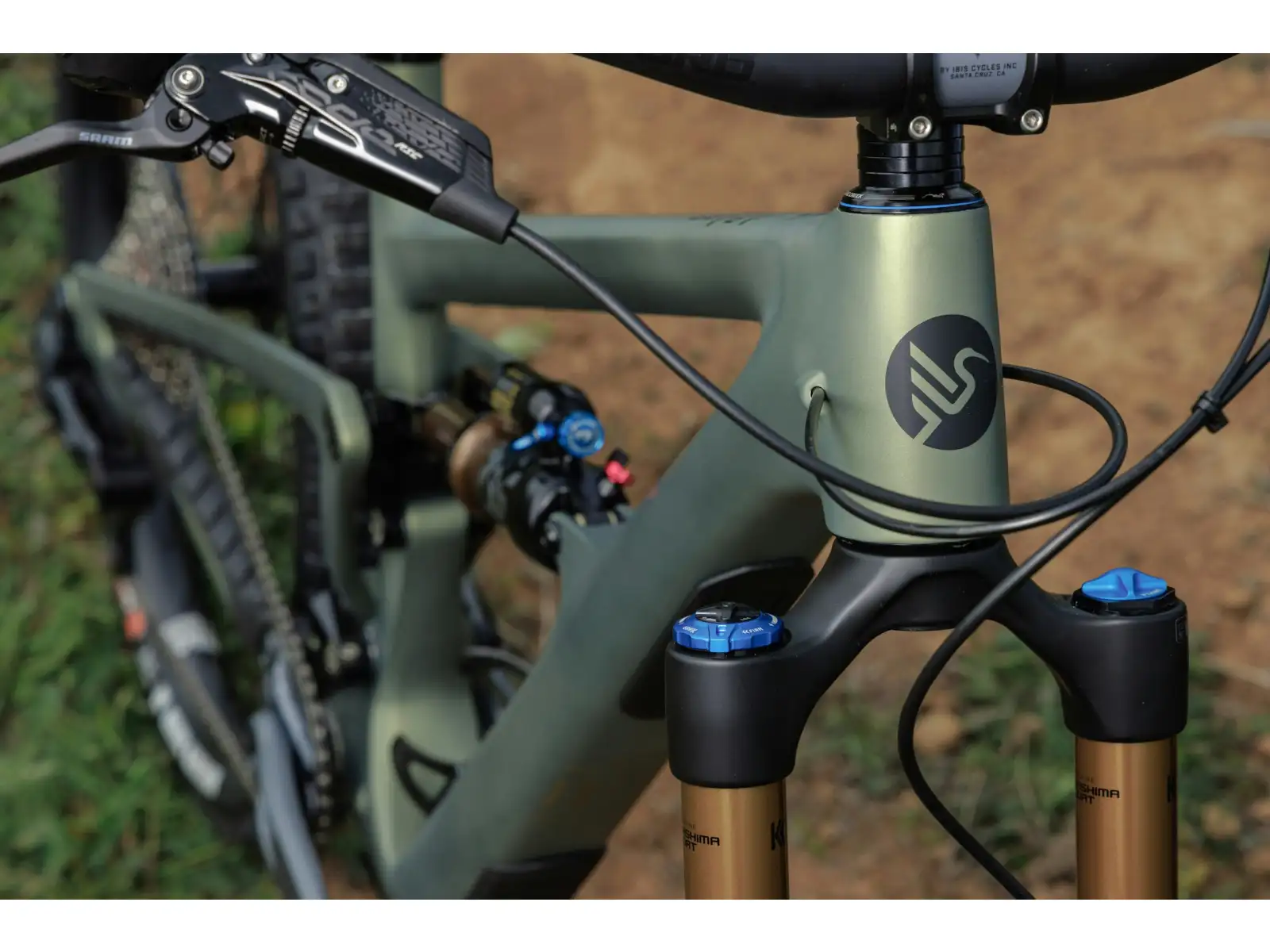 Ibis Ripmo V3 Eagle 90 Mountainbike Olive Swamp Monster