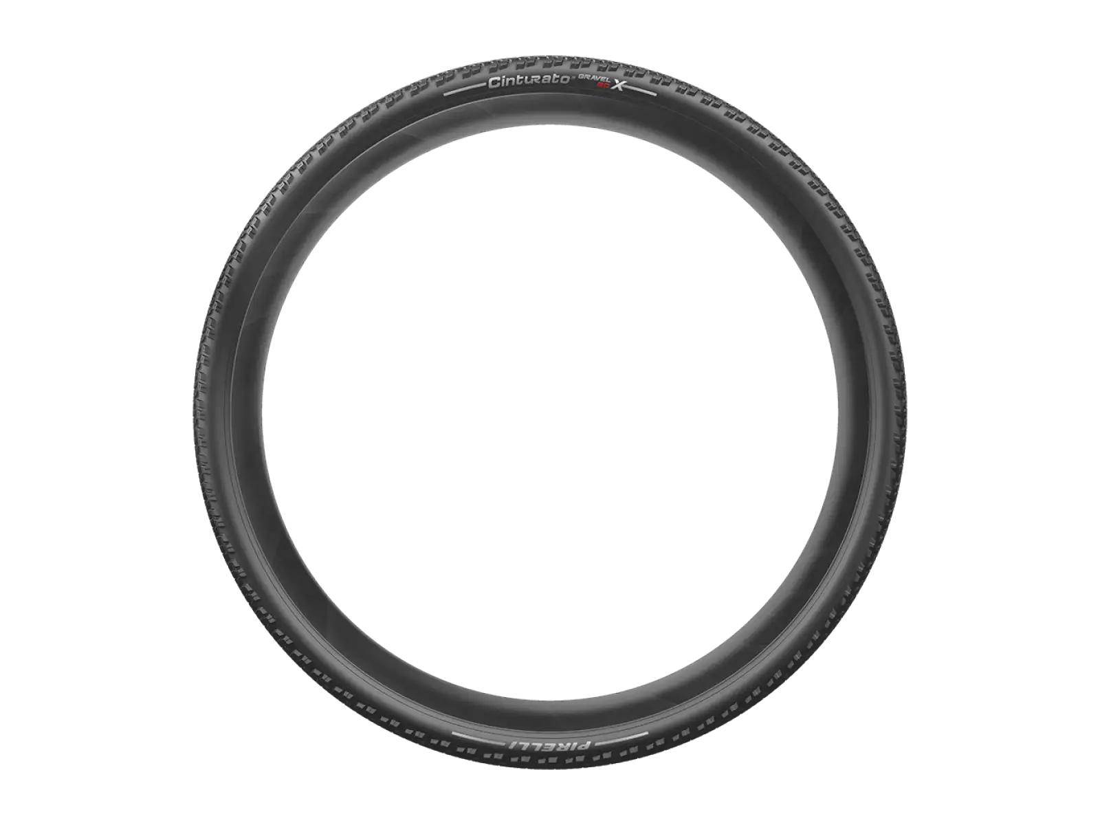 Pirelli Cinturato Gravel RC-X 40-622 Schotterreifen aus Kevlar in Schwarz.