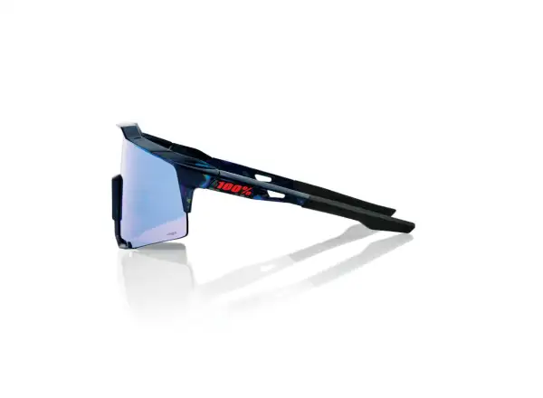 Fahrradbrille 100% SPEEDCRAFT Schwarz Holographic/Hiper Blau