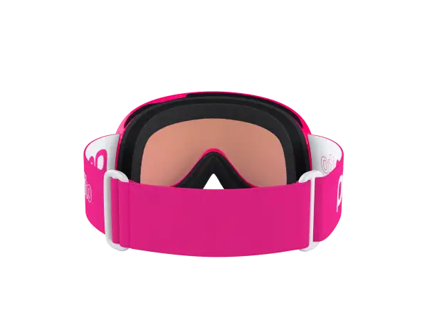 POC POCito Retina Kinder Skibrille Fluorescent Pink/ Teilweise sonniges Hellorange