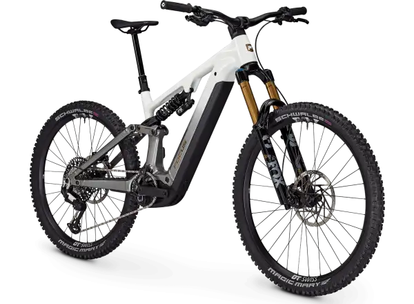 Focus E-Mountainbike – SAM2 6.9 800 Wh White/Steelgrey