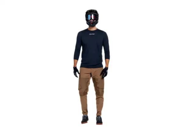 Troy Lee Designs Ruckus Ride Herrentrikot 3/4 Ärmel Mono Carbon