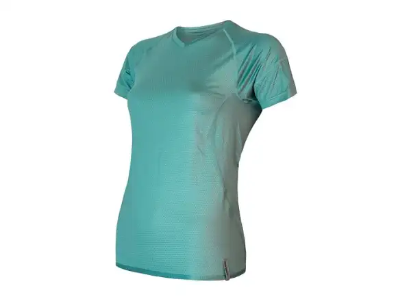 Sensor Coolmax Tech Damen T-Shirt Kurzarm Mint