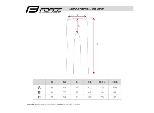 Force Story lockere Hose Schwarz