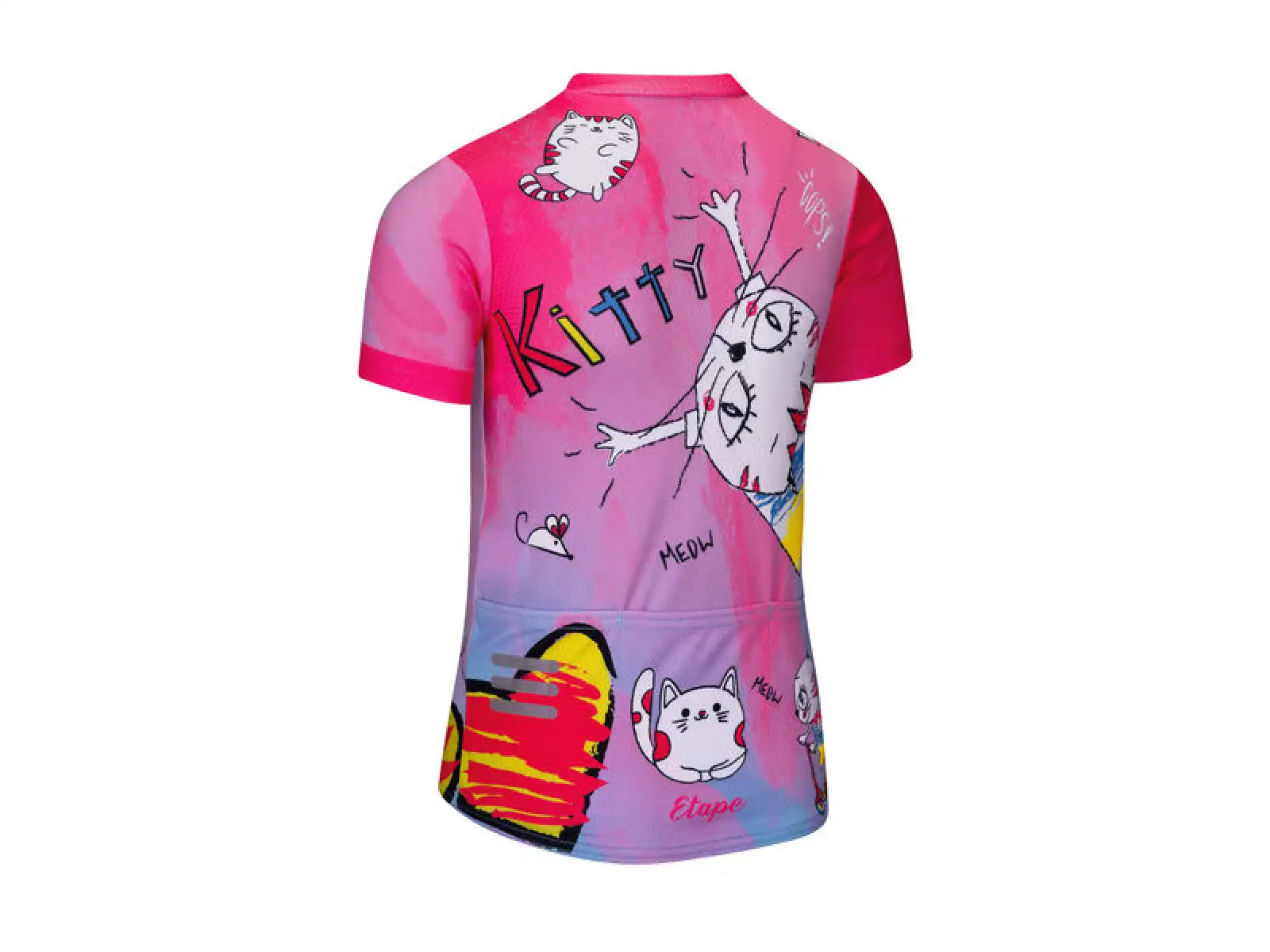 Etape Rio Kindertrikot Kurzarm rosa