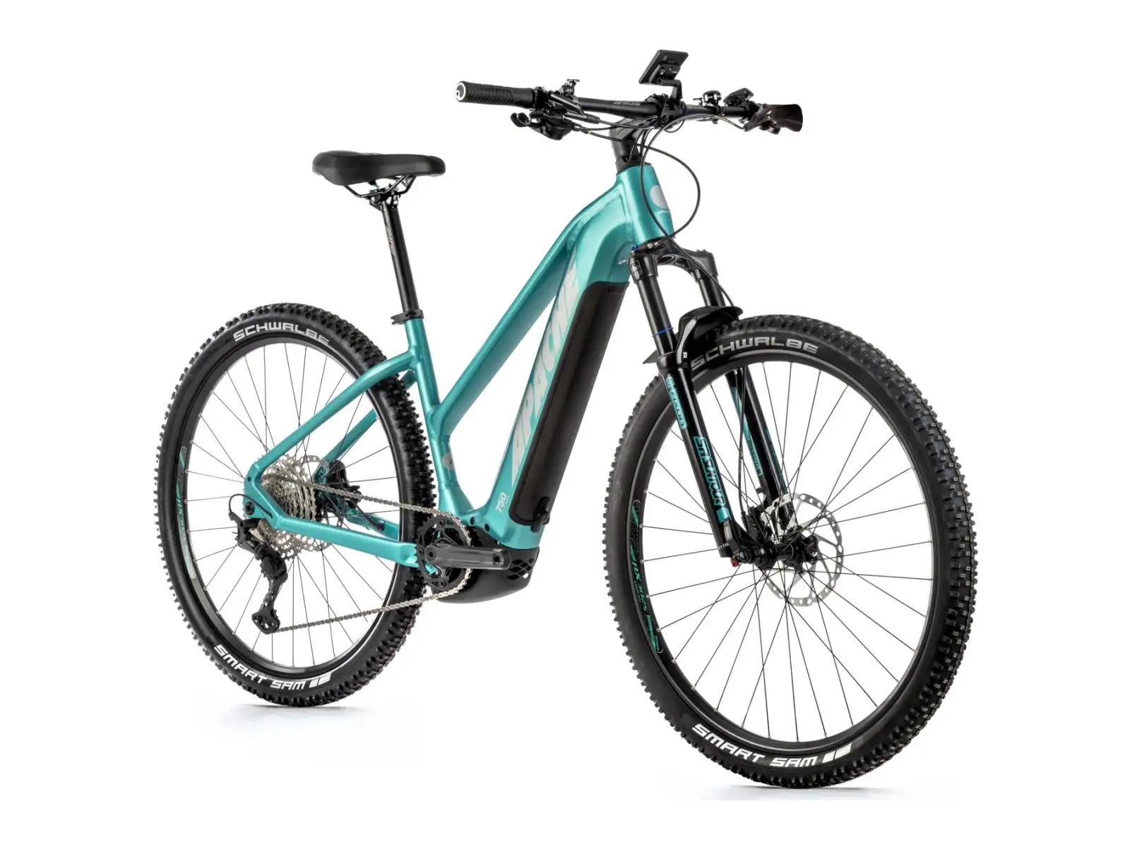 Apache Hupahu 2 Bosch Lady 1000 Wh Damen Elektro-Mountainbike türkis