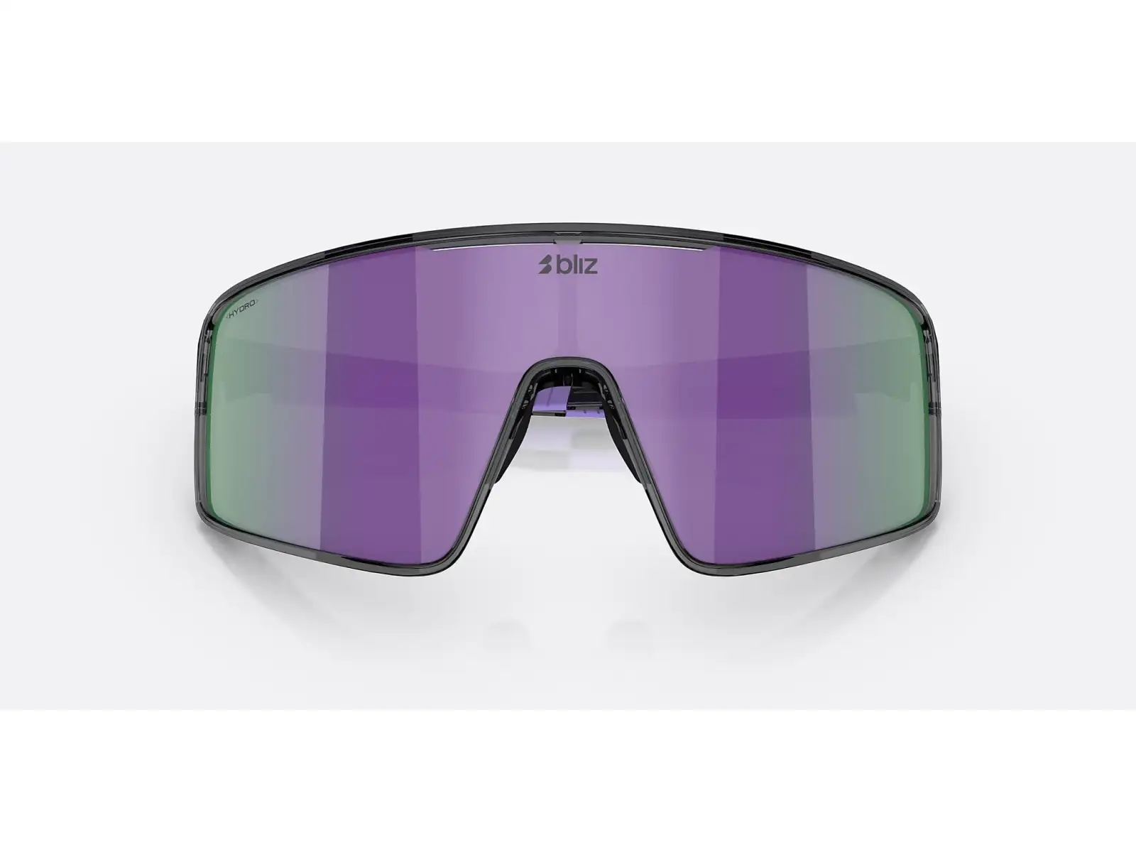 Bliz P001s Sonnenbrille Crystal Black/Grey Purple Multi