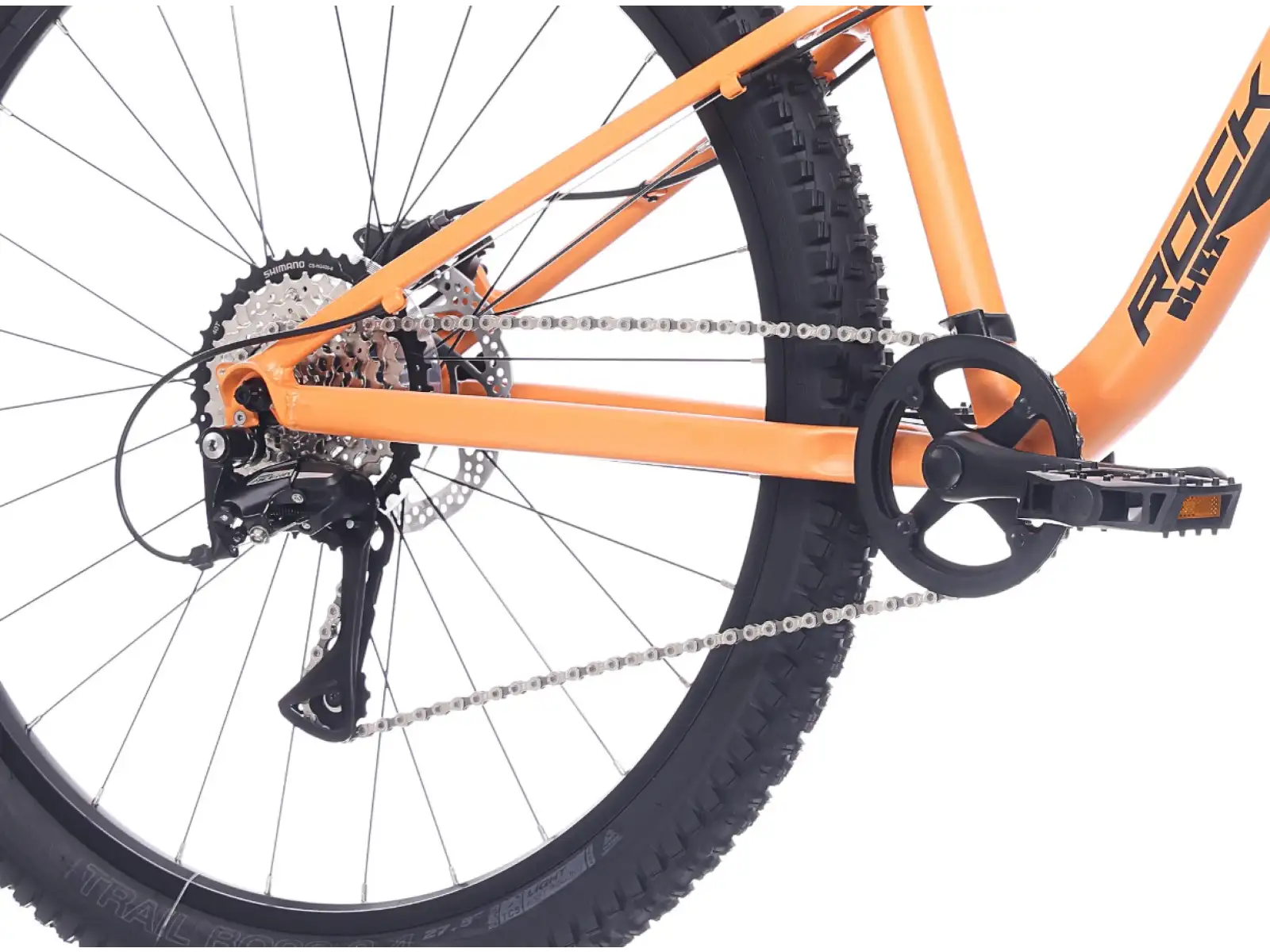 Rock Machine Blizz Jr. 27 Kinderfahrrad Lava Orange