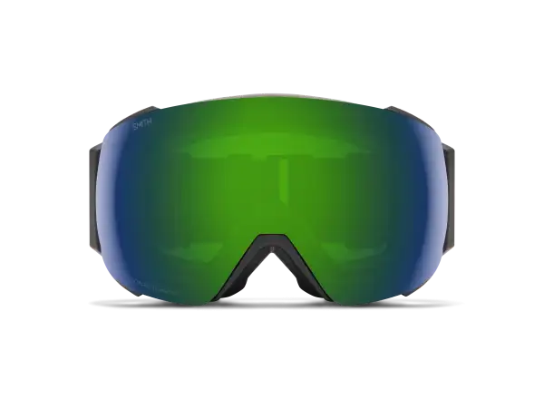 Smith I/O Mag Skibrille Black / ChromaPop Sun Green Mirror (2 Scheiben)