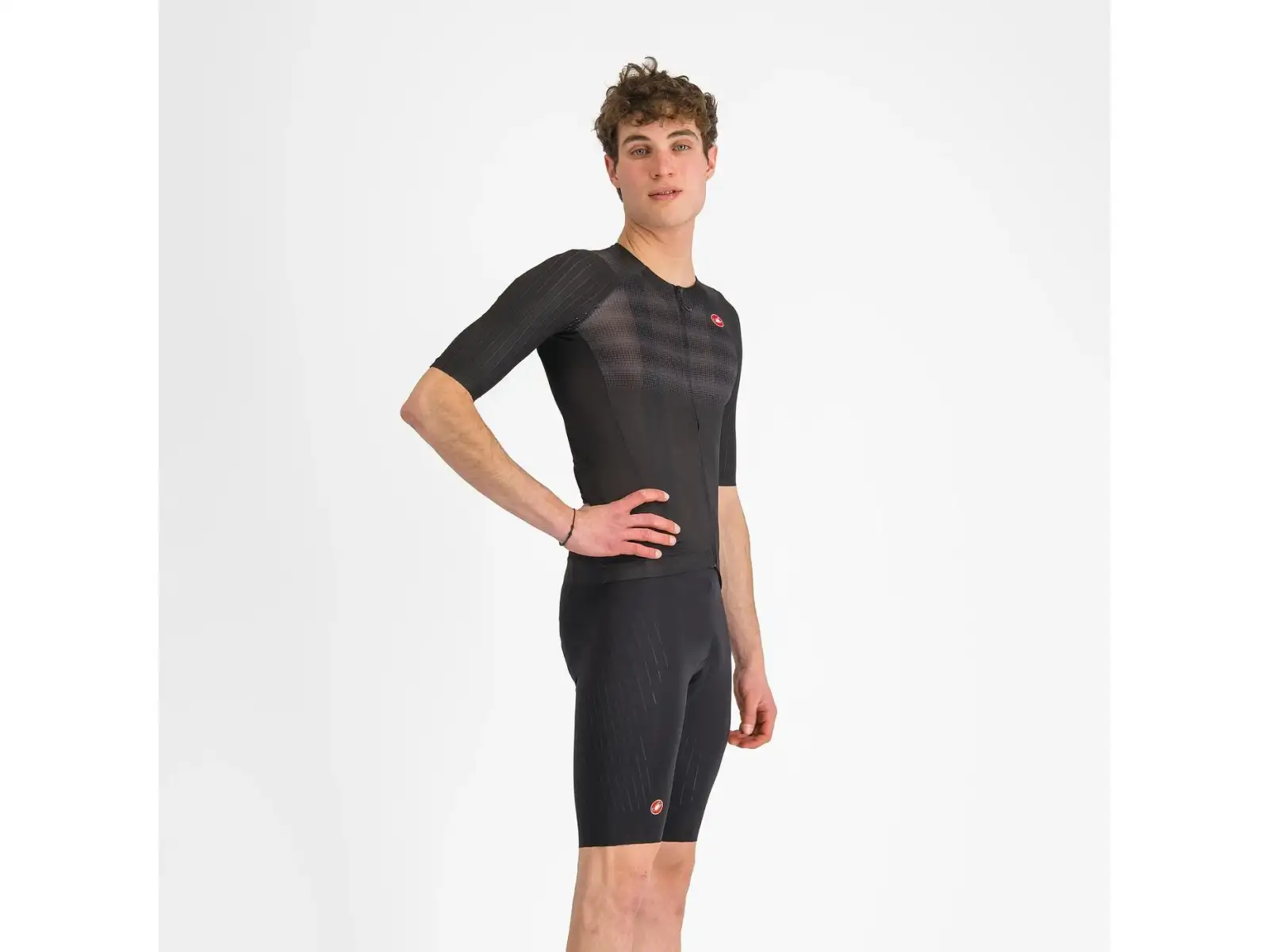 Castelli Free Aero Race Herrenhose mit Einsatz und Trägern Black