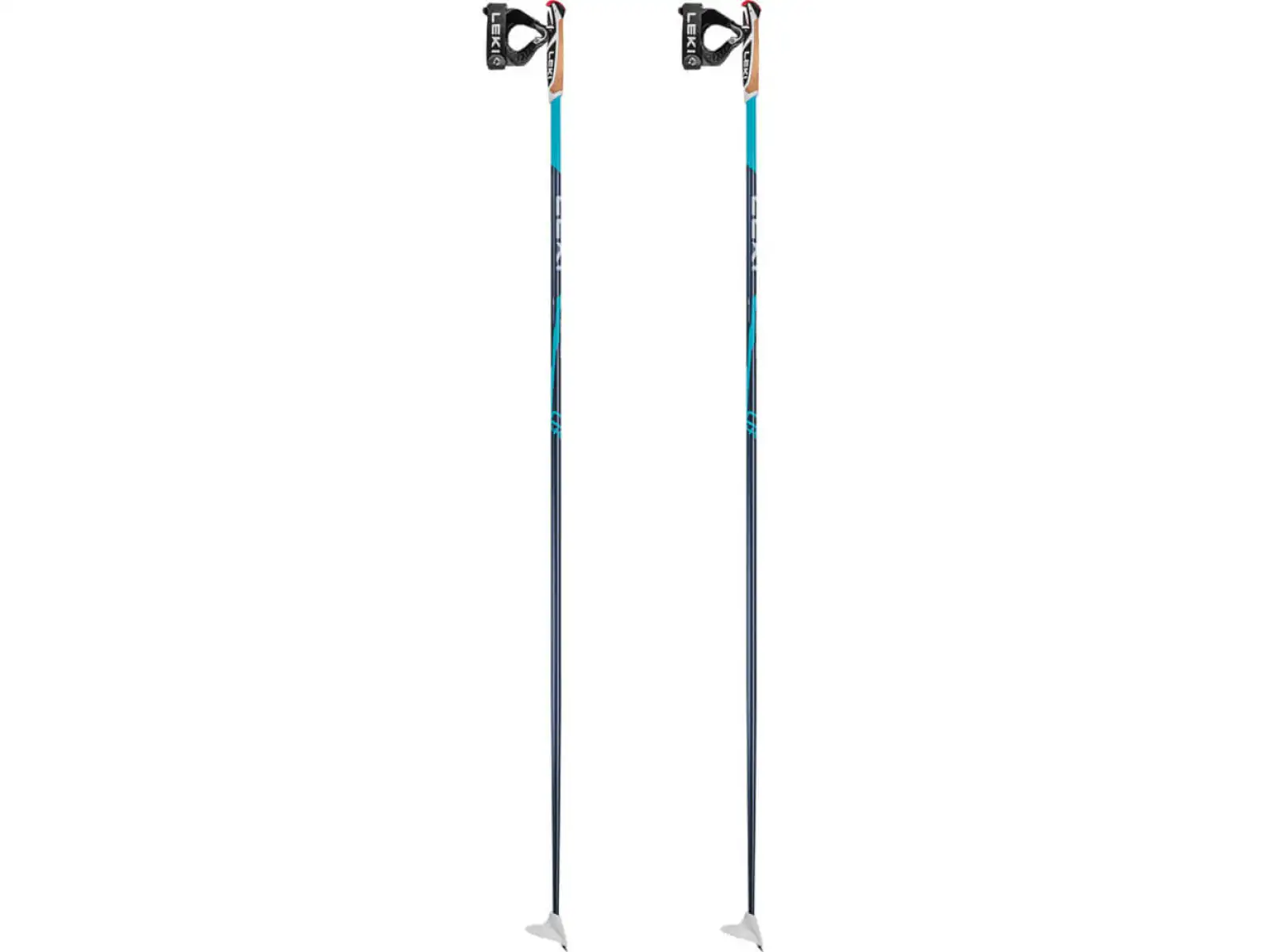 Leki CC 450 Stöcke Langlaufstöcke bright blue/black/white
