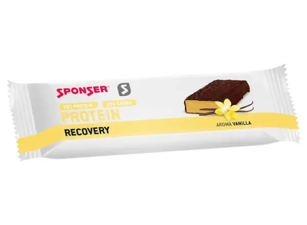 Sponser Protein Recovery Riegel – Vanille – 36 %