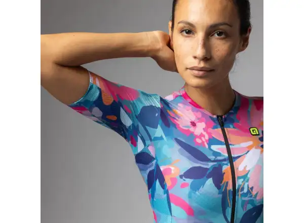 Alé PR-E Jardin Damen Trikot Kurzärmlig Multicolour