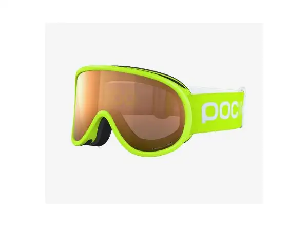 POC POCito Retina Kinder-Skibrille Fluorescent Yellow/Green Einheitsgröße