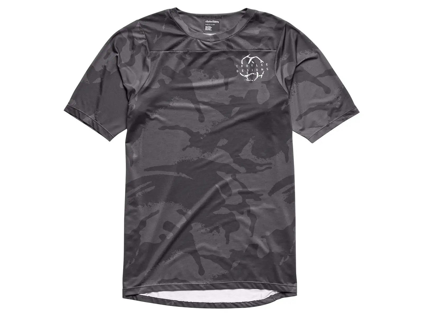 Troy Lee Designs Skyline Trikot Kurzarm Shadow Camo Carbon MUSTER