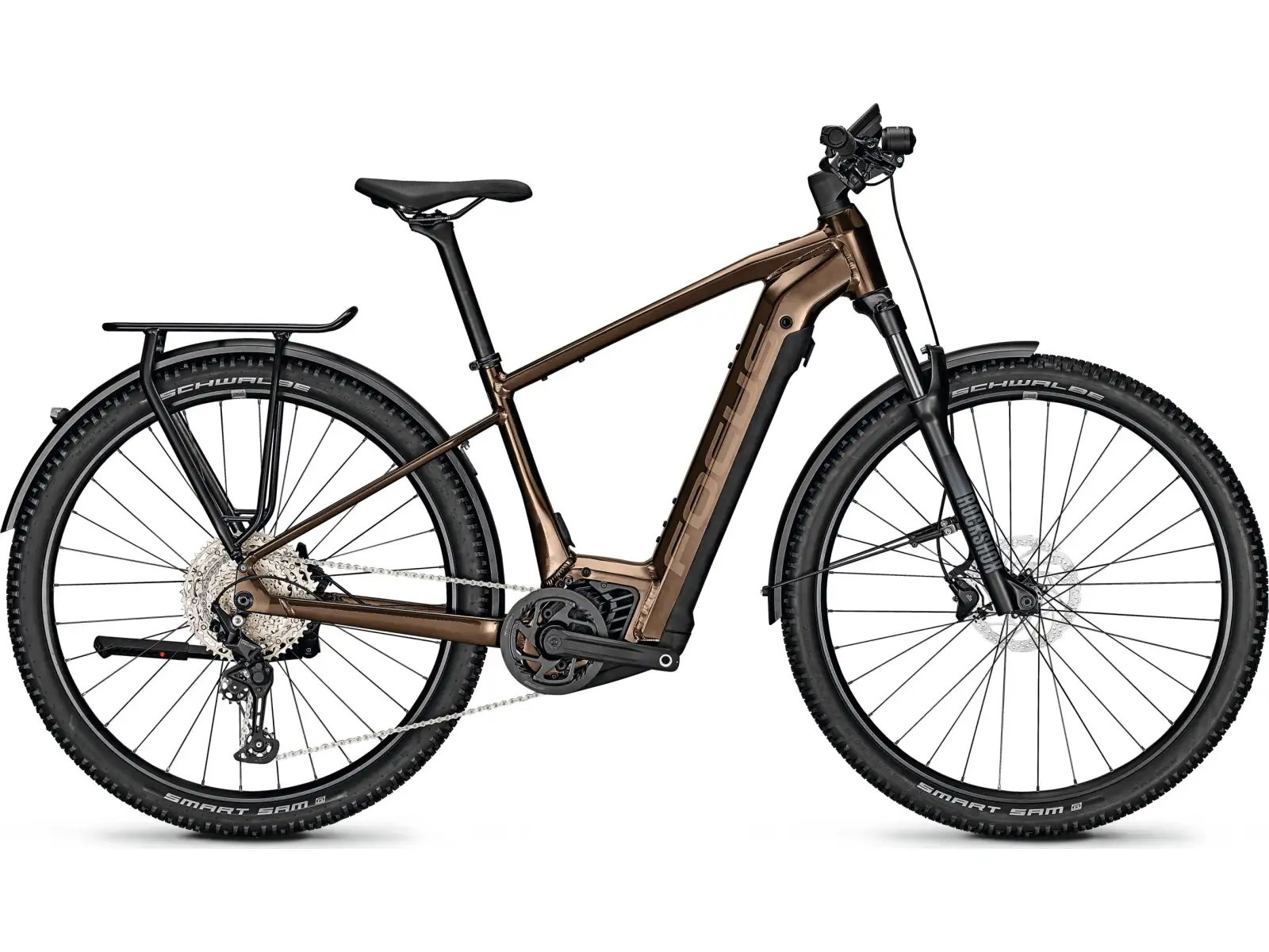 Focus Aventura2 6.8 DI 625Wh mountain e-bike Goldbrown
