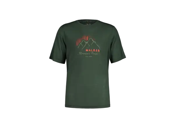 Maloja SichliM. Herren T-Shirt Kurzarm Deep Forest