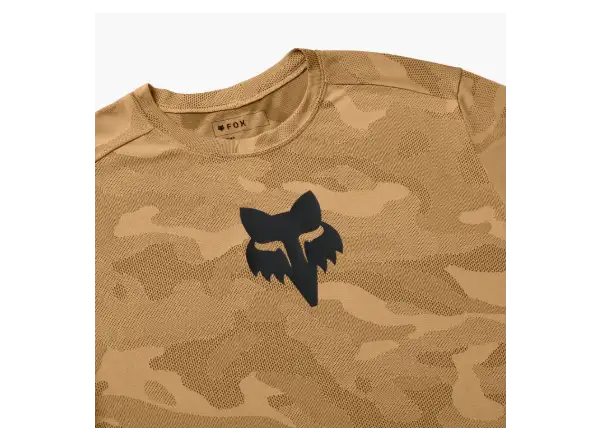 Fox Ranger TruDri Herrentrikot kurze Ärmel Nutmeg Brown