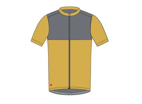 Dotout Stone Herren Kurzarmtrikot ockergelb